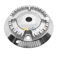 GENUINE SMEG STOVE GAS COOKTOP MEDIUM BURNER ASSEMBLY FS60WHNG FS60XNG FS61MFX alternate image