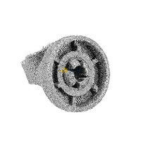 GENUINE SMEG DISHWASHER UPPER TOP BASKET WHEELS SET OF X4 DI612CA1 DI612CAH DI61 alternate image