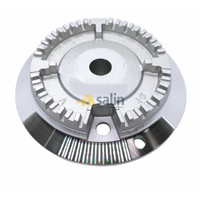 GENUINE SMEG STOVE GAS COOKTOP COMPLETE BURNER ASSEMBLY TRA90BL9 alternate image