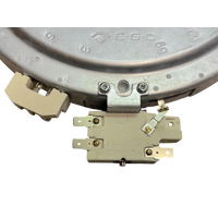 SIMPSON EVOLUTION 207 CERAMIC GLASS COOKTOP LARGE HOTPLATE ELEMENT 66E207W alternate image