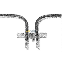 GENUINE OEM SMEG 900MM OVEN LOWER BOTTOM HEATING ELEMENT C95GMXA1 alternate image