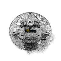 GENUINE OEM ILVE OVEN FAN FORCED MOTOR ASSEMBLY 13430525 alternate image