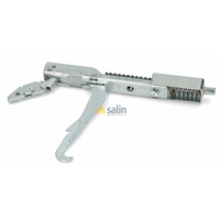 GENUINE OEM WHIRLPOOL 900MM WALL OVEN DOOR HINGES x2 COMPLETE SET AKG659/01IX 481241719046  alternate image
