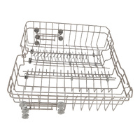 Hisense Dishwasher Upper Basket Tray With Wheels | PN: G819860 alternate image