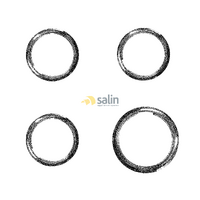 ELECTROLUX COOKTOP TRIM RINGS 3 x  6