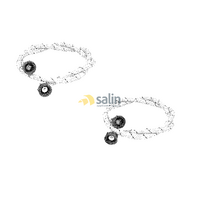 GENUINE ELECTROLUX WASHING MACHINE HOT & COLD WATER INLET HOSE X2 SET 22S650K*03 alternate image