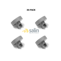 GENUINE SMEG DISHWASHER LOWER BOTTOM BASKET WHEELS SET OF X4 ECFSDW-7125S ECFSDW alternate image