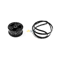 GENUINE ELECTROLUX CONDENSER DRYER IDLER PULLEY & DRUM BELT ASSEMBLY 916098147 alternate image
