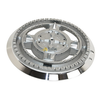 GENUINE SMEG STOVE GAS COOKTOP COMPLETE BURNER ASSEMBLY TRA90BL9 alternate image