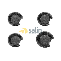 ELECTROLUX COOKTOP DRIP BOWL DRIP PAN SET OF x4 alternate image