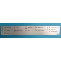 468377 PROGRAM LABEL ASKO D5534,5634 EN
