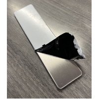 700522 DECORATIVE PLATE HANDLE SS BLANK