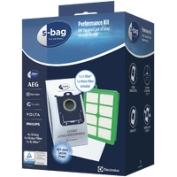 Electrolux Vacuum S-Bag and Hepa Filter Kit SRK201S USK9S | Z2039 Z2038 Z2036 Z2035 Z2030 Z2025 Z2022 Z2020 Z2018 Z2015 Z2010 Z2000 Z1995 Z1955M Z1955