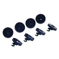 Fisher and Paykel Dishwasher Lower Basket Wheels 521296P | DW920 DW918 DW820 DW818