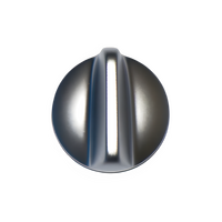 Fisher and Paykel Satin Chrome Control Knob 531392 | CT2802 CT5602F CT560C