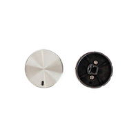 F&P Silver Oven Knobs 563282