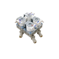 LG Washing Machine 4way Inlet Valve AJU75412402 | WVC9-1412W WVC9-1412B WVC5-1410W WVC5-1409W