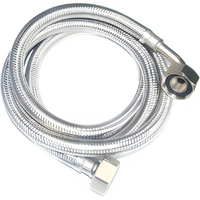 Universal Washing Machine Dishwasher Hose Stainless Steel 2m AA1900