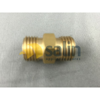CARAVAN RV HOME BBQ LPG NATURAL GAS UNION 1/4 BSP MALE TO 1/4" BSP MALE