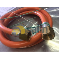 LPG NL GAS HOSE 5mm PVC 3/8'' SAE FF x 3/8'' SAE FF 6HFB3000 3 M 4444/1200