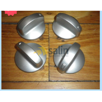 4 X ELECTROLUX WESTINGHOUSE KNOB STAINLESS STEEL LOOK CGN475S GON474S GON476S,