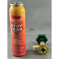 CAR AIR CONDITIONER PERMANENT SEAL A/C STOP LEAK WITH UV LEAK STOP R134A , R12