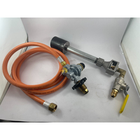 Knife Making Blacksmiths Propane Burner & Regulator Hose for Gas furnace Use