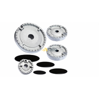 WESTINGHOUSE CHEF SIMPSON FISHER GAS BURNER SET of 4