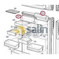 for WESTINGHOUSE DAIRY DOOR KIT RH/ LH PART # 1441790K 1456542 4055922332