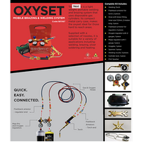 Easy to Carry Oxy Set Mobile Brazing & Welding System Oxygen Mapp 1811167