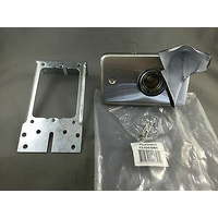 1/2" GAS WALL BAYONET CHROME KIT GAS BAYONET MALE FITTING BBQ 1510920 AGA APPV