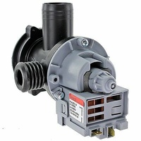 Genuine Indesit Washer Dryer Water Drain Pump IWDC7125B WIDL106 WIDL126 WIDXL126