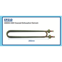 3000W 240V GOLDSTAIN ESWOOD DISHWASHER ELEMENT EP210 290MM
