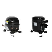 HEATCRAFT KIRBY COMPRESSOR AZ56LY-1KS Z105 1/6 HP @5.59 cc/rev DIS R134A