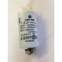 8 uF CAPACITOR 440Volt 50hz SUIT HOOVER , FISHER & PAYKEL TUMBLE DRYER