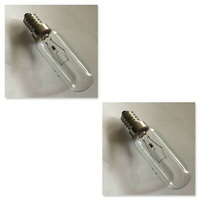 2 x WESTINGHOUSE FRIDGE LIGHT GLOBE BULB 40W E14 WSE6100PA, WSE6070SA WSE6970PA