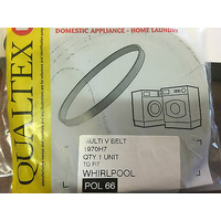 ASKO CONIA BAUKNECHT WHIRLPOOL, FRONT LOADER DRIVE BELT 1966H8 1965H7 1965H