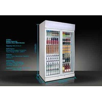 NEW IGLOO DOUBLE DOOR 1000L COMMERCIAL MILK GLASS DISPLAY FRIDGE AT AUBURN NSW