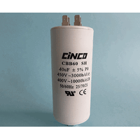 AIR CONDITIONER 40 uF 500volt Motor Start & Run Capacitor