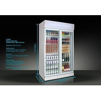 NEW IGLOO DOUBLE DOOR 1000L COMMERCIAL MILK GLASS DISPLAY FRIDGE AUBURN NSW
