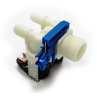 132441612 Solenoid Valve 2-Way Flowmeter Electrolux Washing Machine Cold Inlet