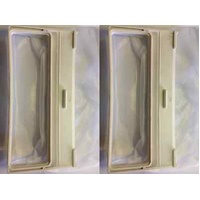 2 x HITACHI LG SAMSUNG SF140LJF WASHER LINT FILTER 140mmX68mm
