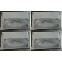 4 x LG Fuzzy Logic Washing Machine Lint Filter Bag WF-451 WF-651 WF-801