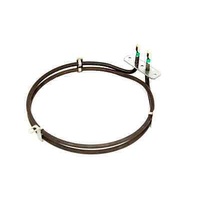 2x Smeg Omega Fan Element 2000W Original Centre Mounted P/N 806890591