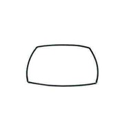 BLANCO 600mm OVEN DOOR SEAL 4 SIDES 420MM X 320MM 090118009916R BSO630