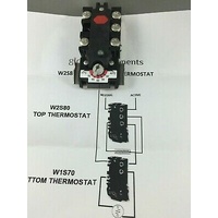 ST22-80 HOT WATER ELECTRIC THERMOSTAT DUAL ELEMENT 43-77C RHEEM DUX RANNAI