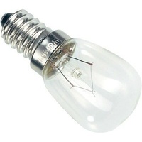 2x ELECTROLUX WESTINGHOUSE FRIDGE LIGHT BULB, GLOBE 25W E14 1451284 WTM3300PB