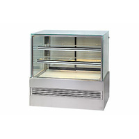 BRAND NEW CAKE DISPLAY FRIDGE DELI MEAT CHEESE SQUARE SHAPE GLASS 1.2M DANFOSS