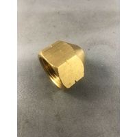 CARAVAN CAMPER HOME LPG HOSE 1708C BRASS POL CAP