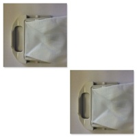 2 x NEC Washing Machine Lint Filter Bag NW-452 NW-491 NW-652 NW-691